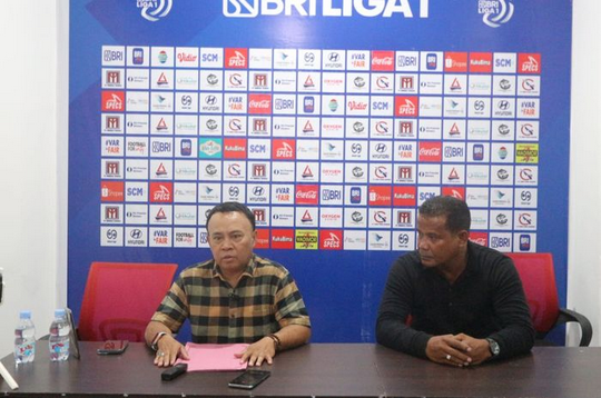 Wakil Manajer Malut United, Asghar Saleh.