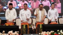 Peluncuran Koperasi Desa Merah Putih di Sofifi, Rabu (4/6/2025).