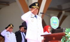Bupati Halmahera Timur Pimpin Upacara HUT RI Ke-80