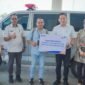 Penyerahan 1 Unit Mobil Ambulance dari BRI Cabang Soasio kepada Pemerintah Daerah Kabupaten Halmahera Timur. (Dok/Istimewa)