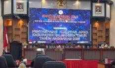 Bupati Ubaid Yakub Paparkan KUA-PPAS Haltim 2026 di DPRD