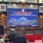 Paripurna DPRD dengan agenda penyampaian KUA-PPAS APBD Haltim tahun 2026 (Foto: Aples)