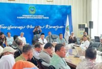 Wakil Bupati Haltim, Anjas Taher buka Musrembang Kabupaten (Dok: Humas)