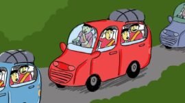 Ilustrasi Mudik Lebaran