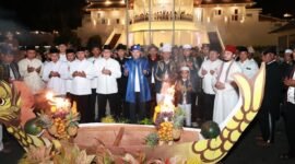 Perayaan malam ela-ela di Kedaton Kesultanan Ternate (Dok.Ongky)