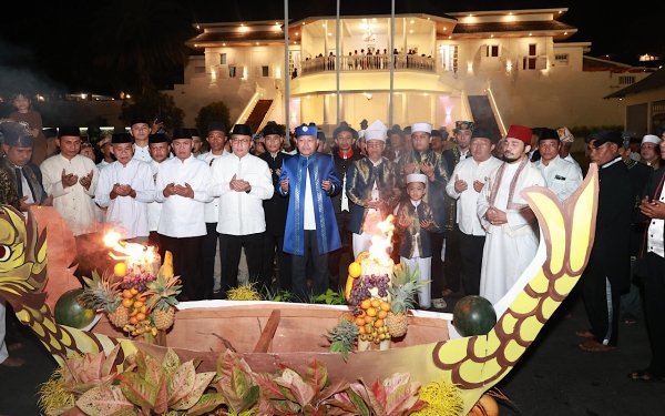 Perayaan malam ela-ela di Kedaton Kesultanan Ternate (Dok.Ongky)