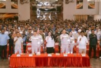 Bupati Haltim Ubaid Yakub Hadiri IWIP Award peringati MayDay