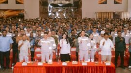 Bupati Haltim Ubaid Yakub Hadiri IWIP Award peringati MayDay