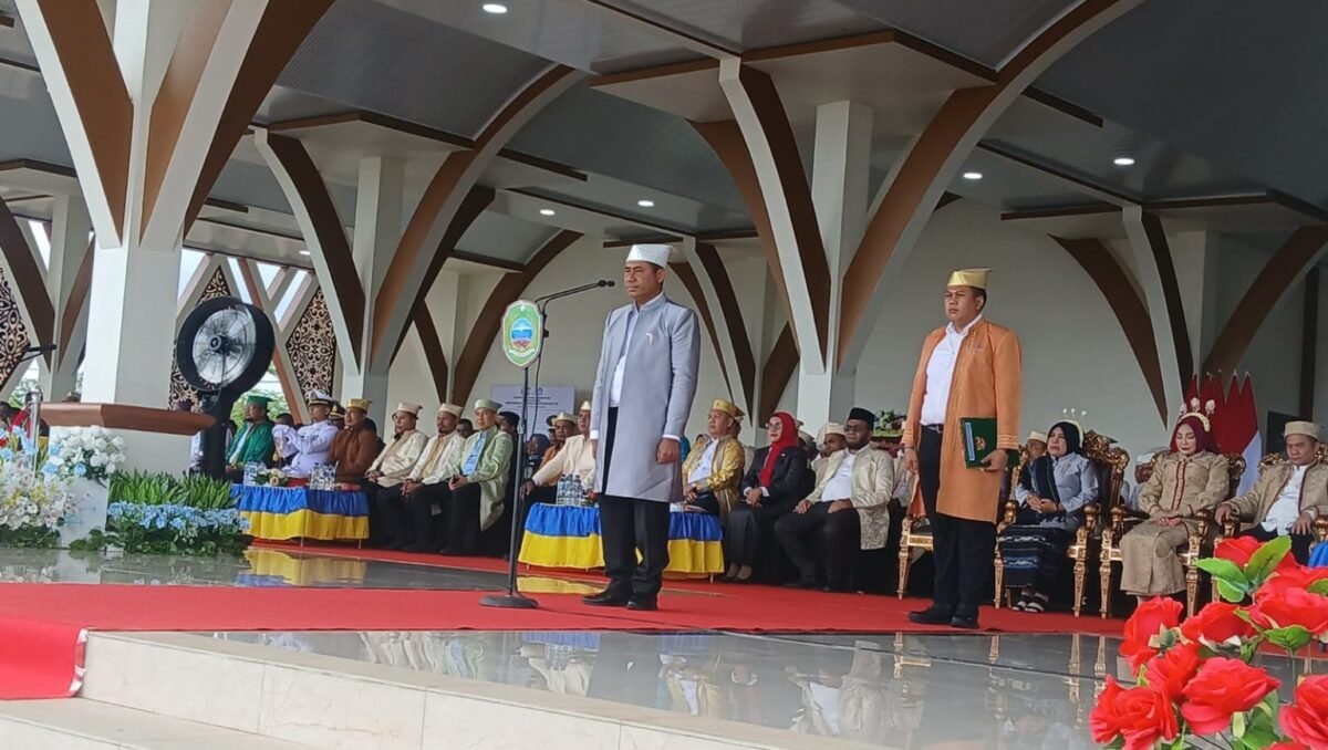 Bupati Ubaid Yakub jadi Inspektur Upacara HUT ke-23 Haltim Tahun 2026